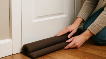 Courants d'air sous les portes : la solution à moins de 10 € pour garder la chaleur dans votre maison