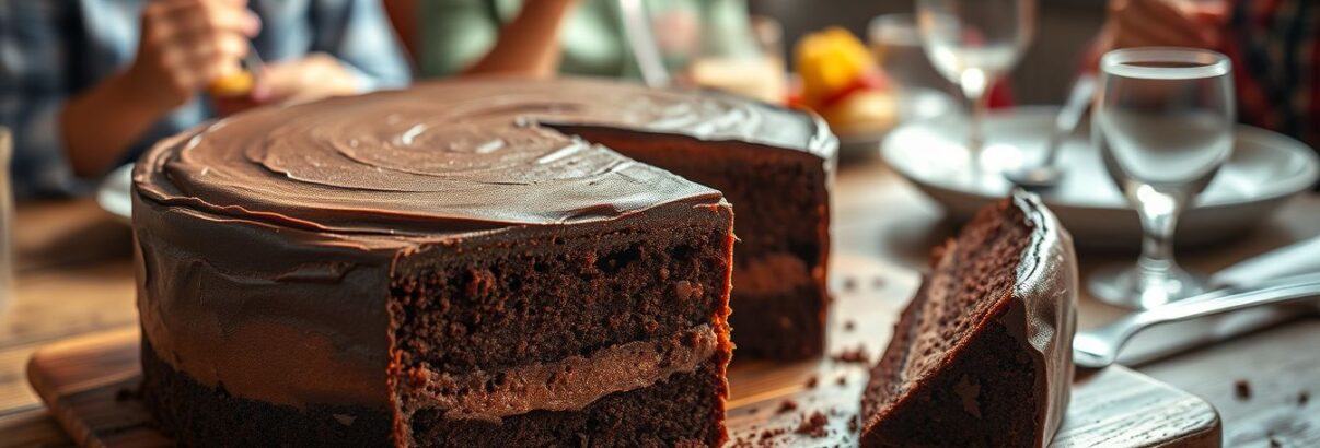 J'ai fait un gâteau au chocolat avec seulement 4 ingrédients et mes invités ont cru à un cheesecake de pâtisserie