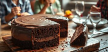 Seulement 4 ingrédients pour ce gâteau au chocolat ultra-fondant que tout le monde a pris pour un cheesecake