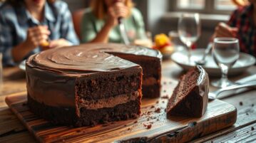 J'ai fait un gâteau au chocolat avec seulement 4 ingrédients et mes invités ont cru à un cheesecake de pâtisserie