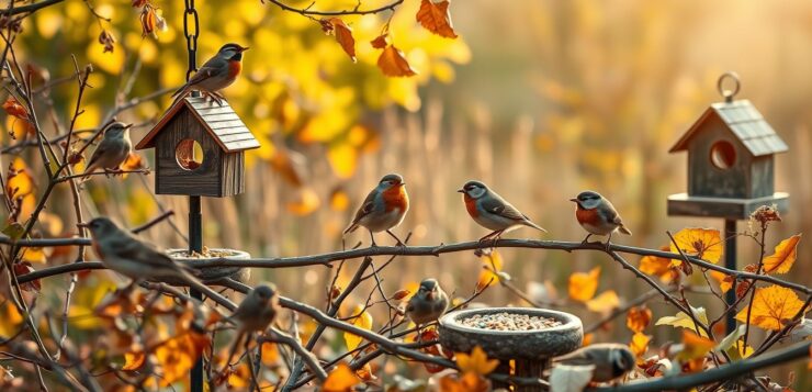 Oiseaux du jardin : que faire dès l’automne pour les aider sans créer de dépendance