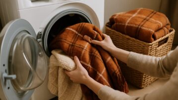Plaids et couvertures : comment les laver et les ranger pour éviter les mauvaises odeurs dès les premières soirées fraîches