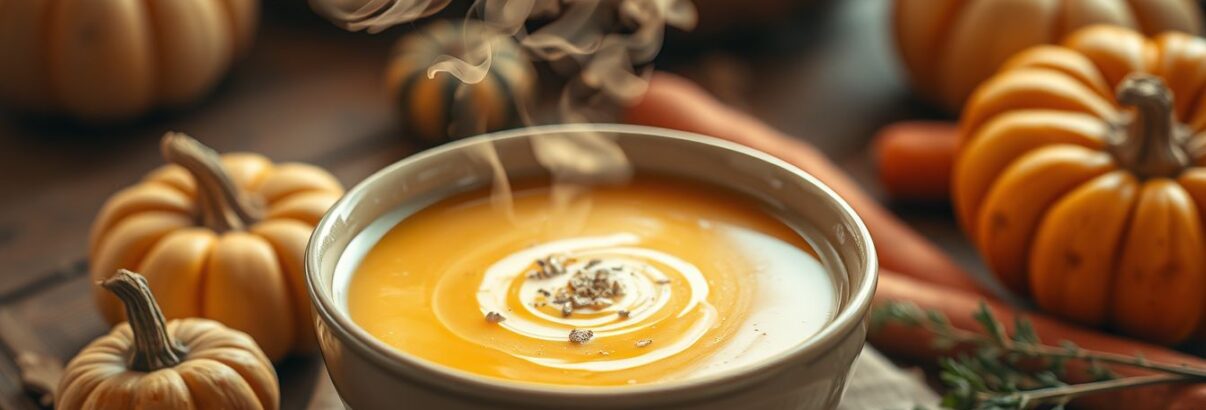 Soupe crémeuse d'octobre : prête en 20 minutes avec seulement quelques ingrédients