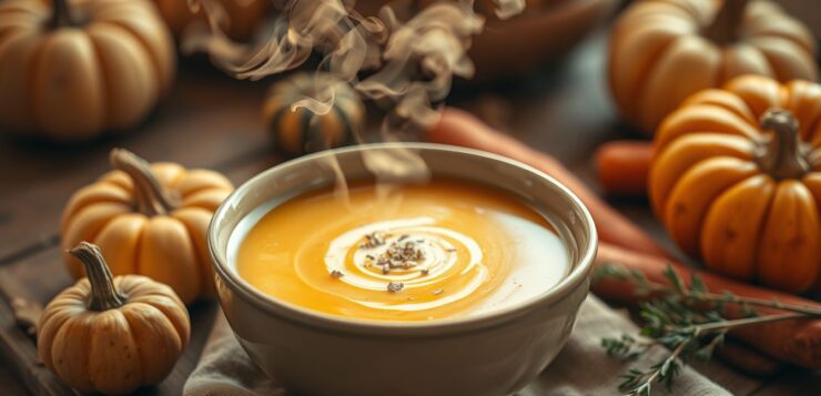 Soupe crémeuse d’octobre : prête en 20 minutes avec seulement quelques ingrédients
