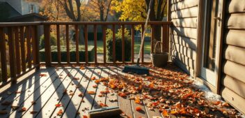 Terrasse en bois : nettoyer avant l’hiver ou attendre le printemps ?