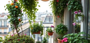 Petit balcon : ces 5 plantes grimpantes le transforment en jardin luxuriant sans perdre un centimètre au sol