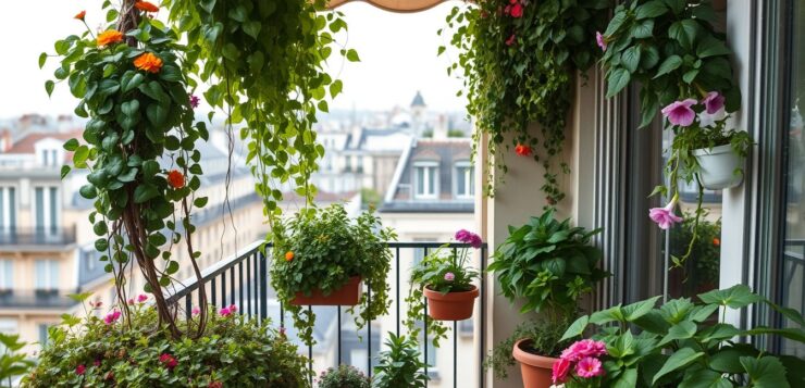 Petit balcon : ces 5 plantes grimpantes le transforment en jardin luxuriant sans perdre un centimètre au sol
