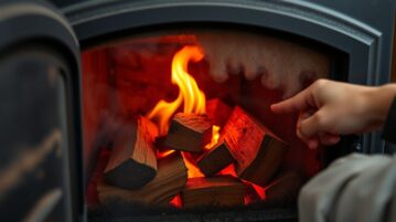 Bois de chauffage qui brûle mal et encrassé la vitre : les bons gestes pour tester sa qualité avant d'acheter