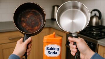 Ces casseroles noircies qui retrouvent leur éclat sans frotter : le produit miracle dort dans votre placard