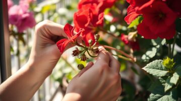Ce geste sur vos géraniums relance toute la floraison : presque personne ne le fait
