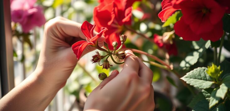 Géraniums : cette petite intervention relance la floraison, mais beaucoup de jardiniers l’oublient