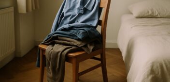Vos vêtements finissent sur une chaise après le travail : cette habitude n’est pas forcément un signe de désordre