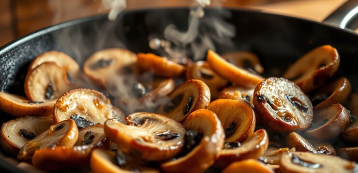 Champignons à la poêle : pourquoi ils rendent leur eau et comment les faire dorer correctement