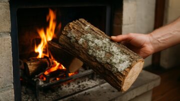 Cheminée : cette erreur avec le bois de chauffage qui encrasse votre installation bien plus vite que prévu