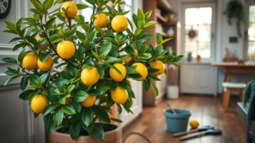 Citronnier en pot : le secret des jardiniers pour éviter les feuilles jaunes dès que vous le rentrez