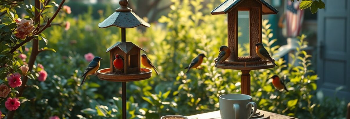 Du café sur les mangeoires à oiseaux : la technique surprenante qui fait ses preuves dans les jardins