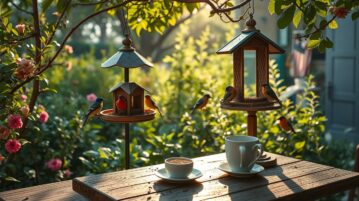 Du café sur les mangeoires à oiseaux : la technique surprenante qui fait ses preuves dans les jardins
