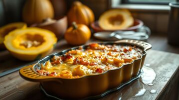 Gratin de courge qui rend de l'eau : pourquoi ça arrive et comment y remédier selon la variété