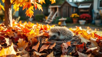Hérisson au jardin en automne : 5 gestes simples pour l'aider à passer l'hiver