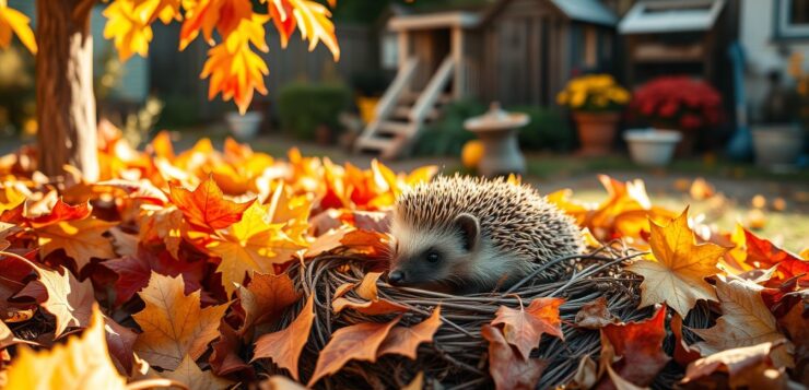 Hérisson au jardin en automne : 5 gestes simples pour l’aider à passer l’hiver