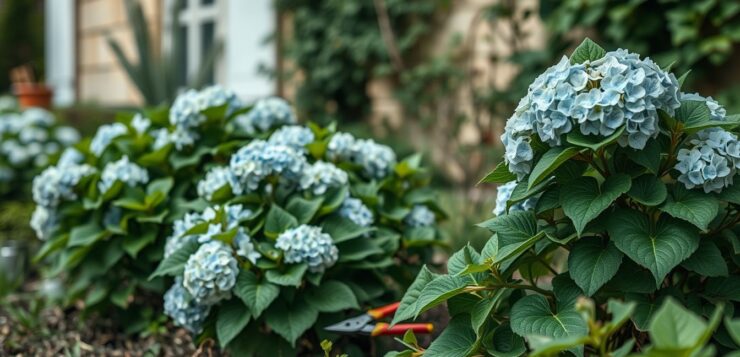 En octobre, j&rsquo;ai cru bien faire avec mes hortensias : au printemps, j&rsquo;ai compris mon erreur