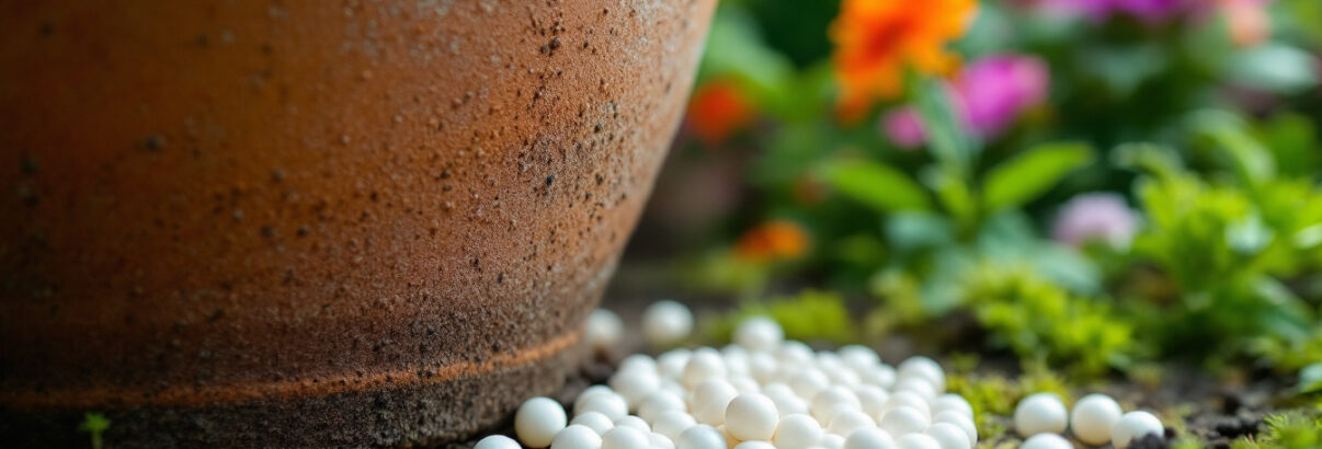 Jardin : ces petites boules blanches sous un pot de fleurs ne sont pas forcément des œufs d'insectes