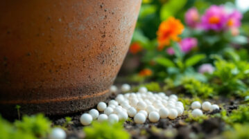 Jardin : ces petites boules blanches sous un pot de fleurs ne sont pas forcément des œufs d'insectes