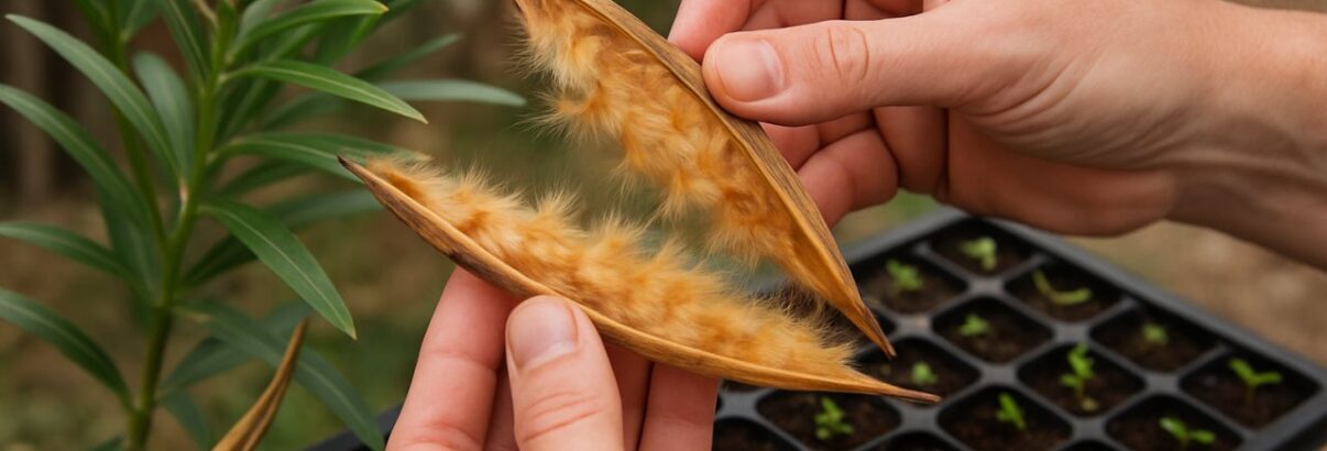 Laurier-rose : ces gousses que vous jetez chaque année peuvent vous donner des dizaines de nouveaux plants gratuitement