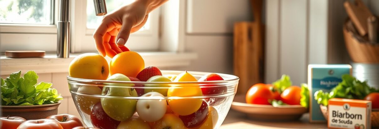 Laver ses fruits et légumes au bicarbonate de soude : une habitude simple qui change vraiment les choses