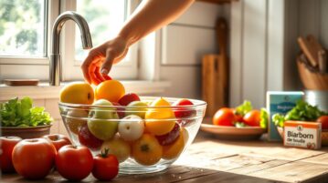 Laver ses fruits et légumes au bicarbonate de soude : une habitude simple qui change vraiment les choses