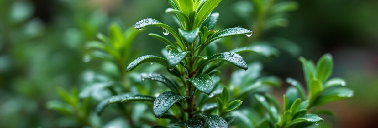 Mon romarin noircissait après chaque pluie : l'erreur de plantation qui peut tuer votre plant définitivement
