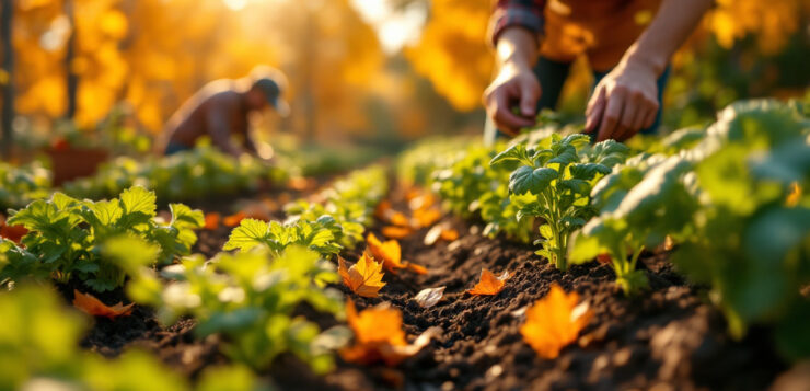 Octobre au potager : les légumes à semer maintenant pour ne manquer de rien cet hiver