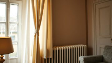 Rideaux trop près des radiateurs : solutions pour chauffer sans perdre de chaleur
