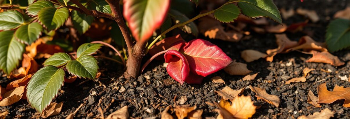 Rosiers : ce détail à surveiller au pied de vos plantes en automne peut faire toute la différence au printemps