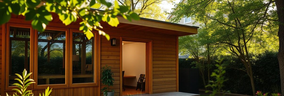 Studio de jardin en bois : la solution que choisissent les propriétaires pour loger leurs proches sans agrandir la maison
