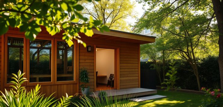 Pour accueillir leurs proches, de plus en plus de propriétaires misent sur ce studio de jardin en bois
