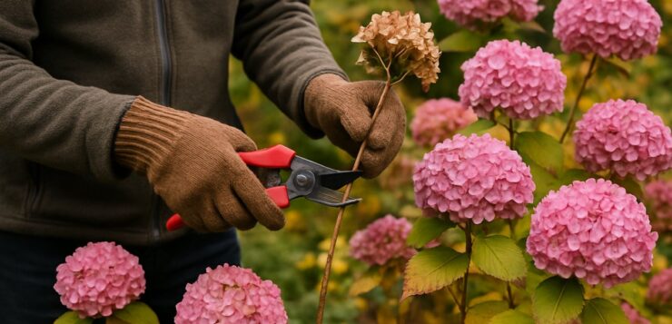 Hortensias : ces 2 variétés supportent la taille en automne sans compromettre leur floraison l’année suivante