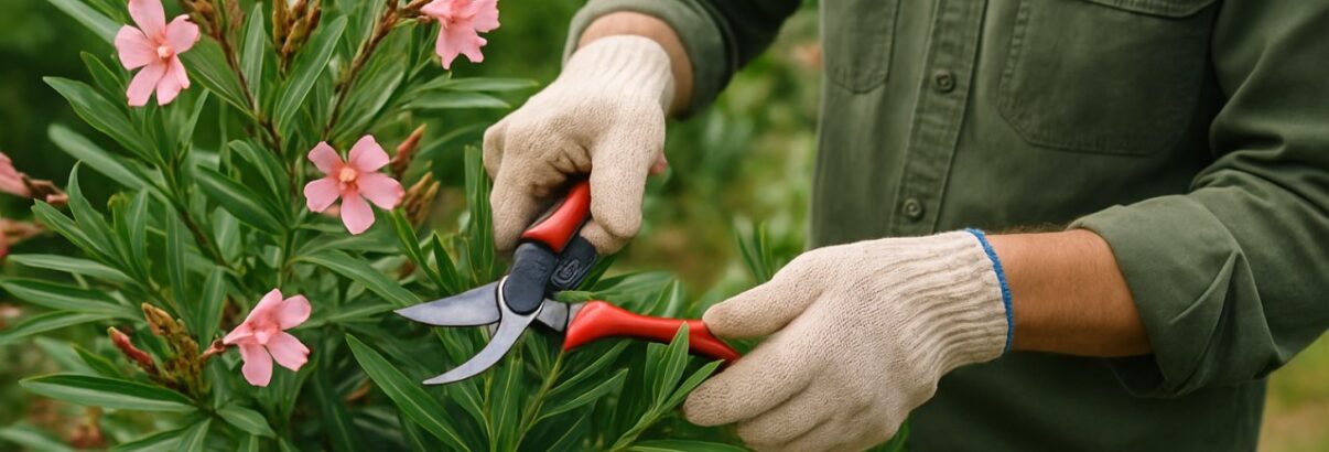 Tailler les lauriers-roses après la floraison : le bon moment pour ne pas rater l'opération