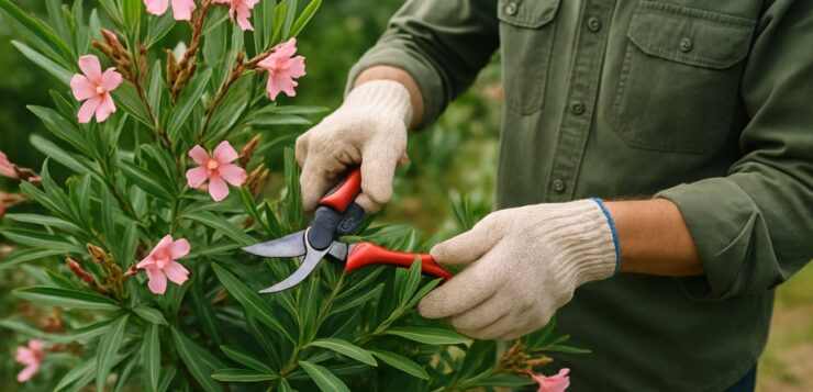 Laurier-rose : pourquoi attendre que les dernières fleurs fanent avant de sortir le sécateur ?