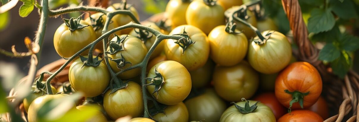 Tomates encore vertes en fin de saison : lesquelles récolter maintenant et comment les faire mûrir