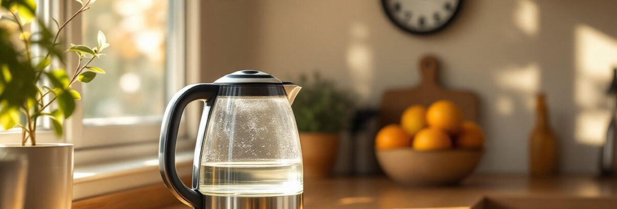 Versez 450 ml de vinaigre blanc dans votre bouilloire et attendez quinze minutes : le détartrage maison qui préserve vraiment le goût de vos boissons