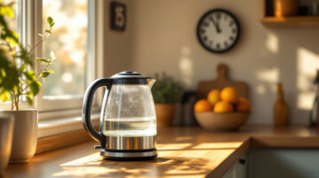 Versez 450 ml de vinaigre blanc dans votre bouilloire et attendez quinze minutes : le détartrage maison qui préserve vraiment le goût de vos boissons
