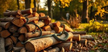 Vipères : ce geste simple à faire dès l’automne pour éviter qu’elles ne trouvent refuge dans votre tas de bois